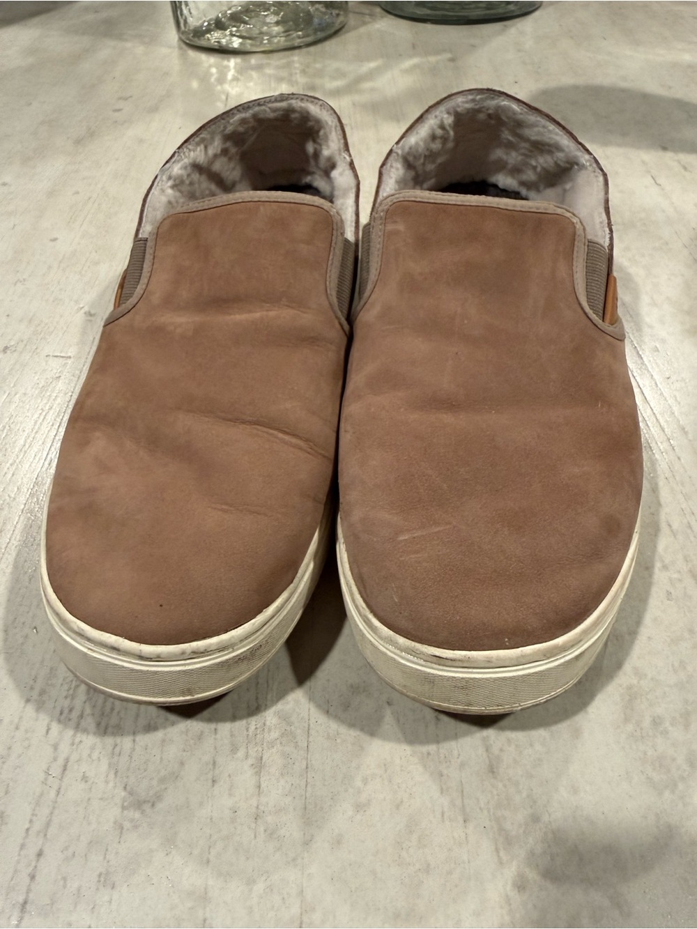 Olakai Women’s Slip On Shoe. Size 10. 20391-TGTG. PEHUEA HEU. Sherpa Lined
